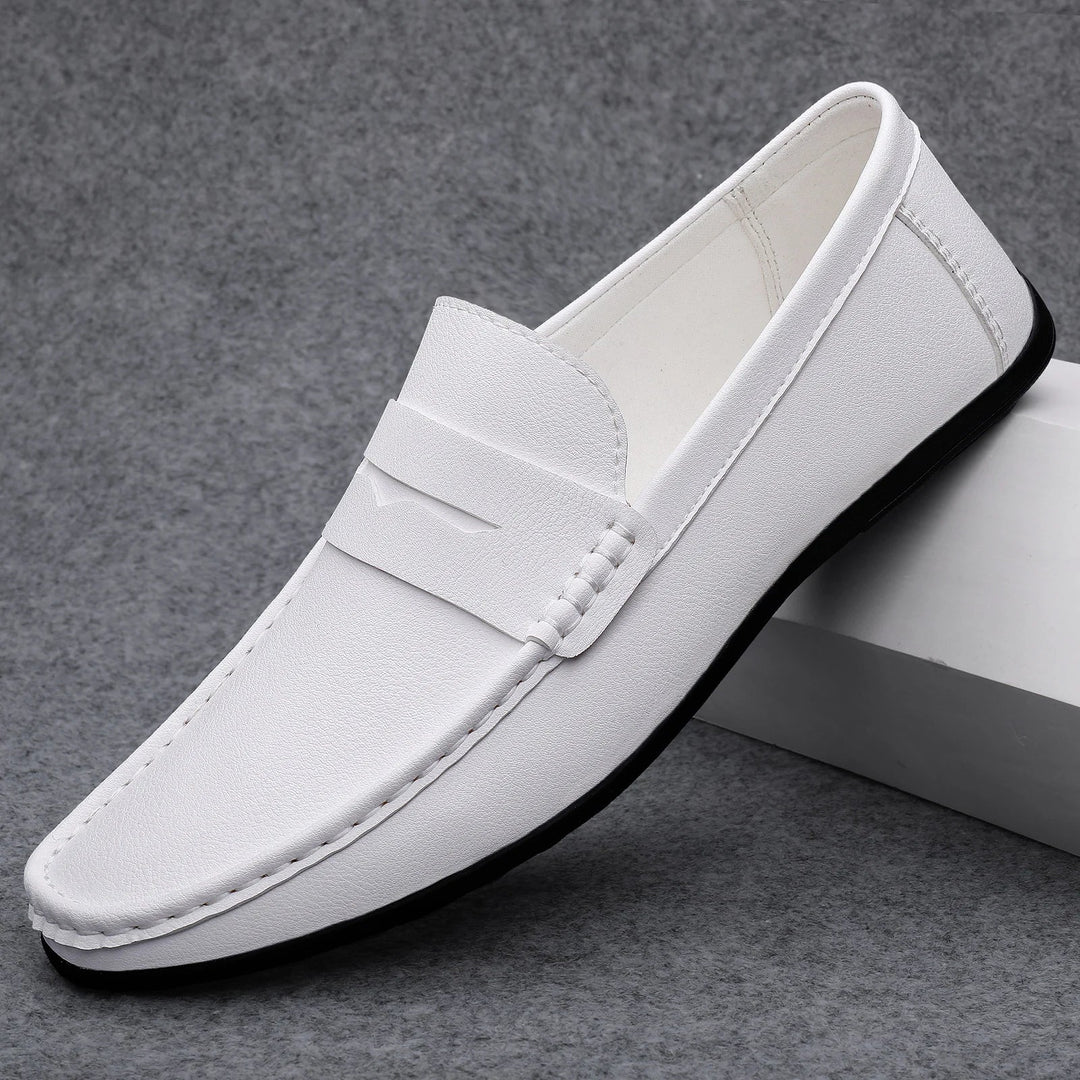 Klassikalised Itaalia nahast Loaferid