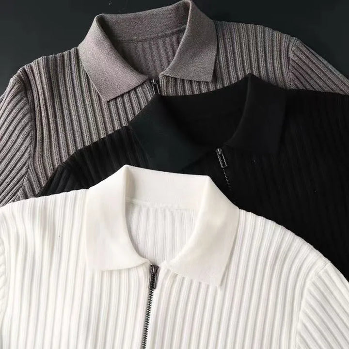 Elegantne triibuline särk lukuga