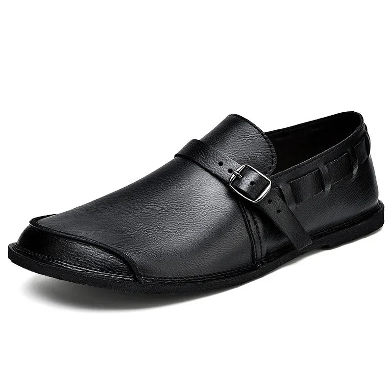 Leren Loafers koos klambriga