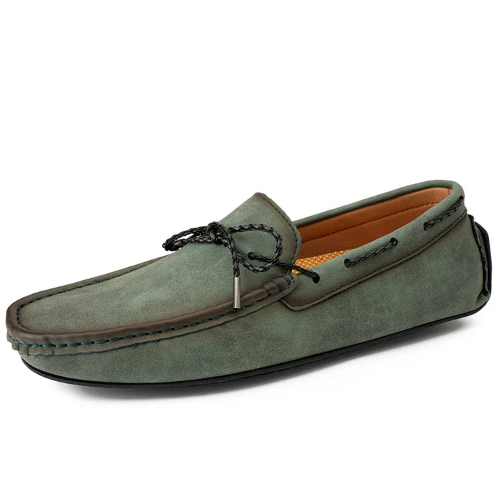 Käsitsi valmistatud seemisnahast Loafers