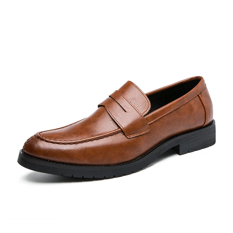 Igapäevased nahast loafers