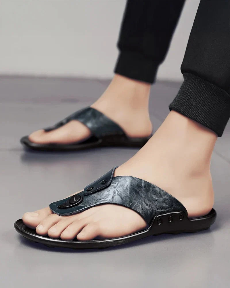 Elegantne Nahast Sandaalid