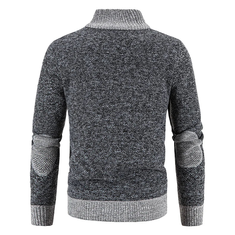 Elegantne kootud vest lukuga