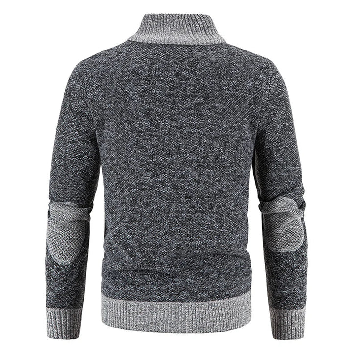Elegantne kootud vest lukuga