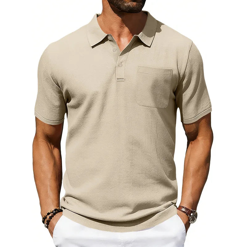 Elegantne meeste polo-särk