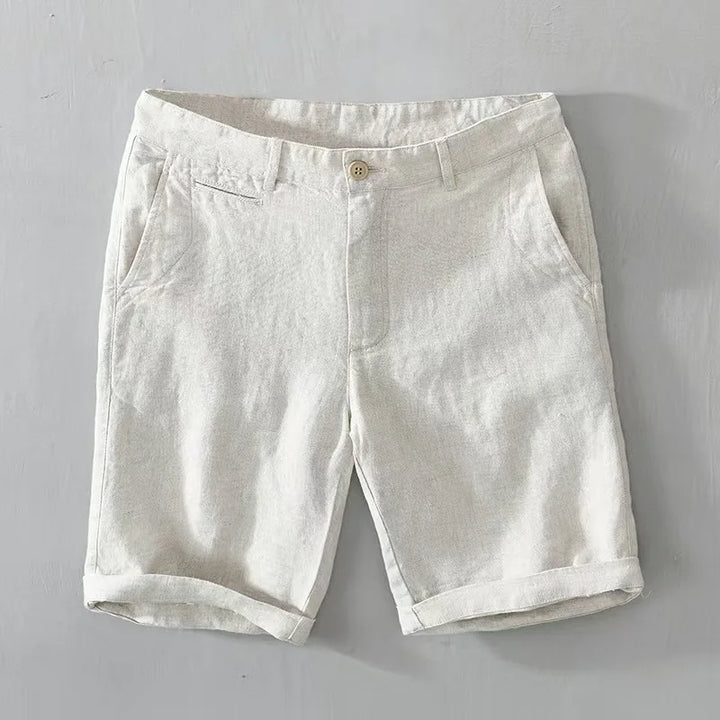 Kvaliteetsed linased lühikesed püksid