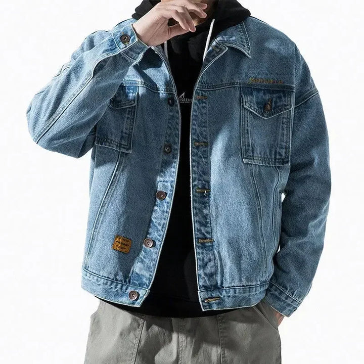 Üks suurus denim jakk