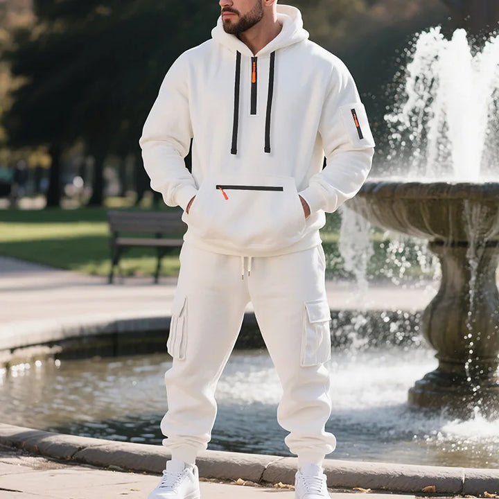 Elegantne Multi-Pocket meeste komplekt