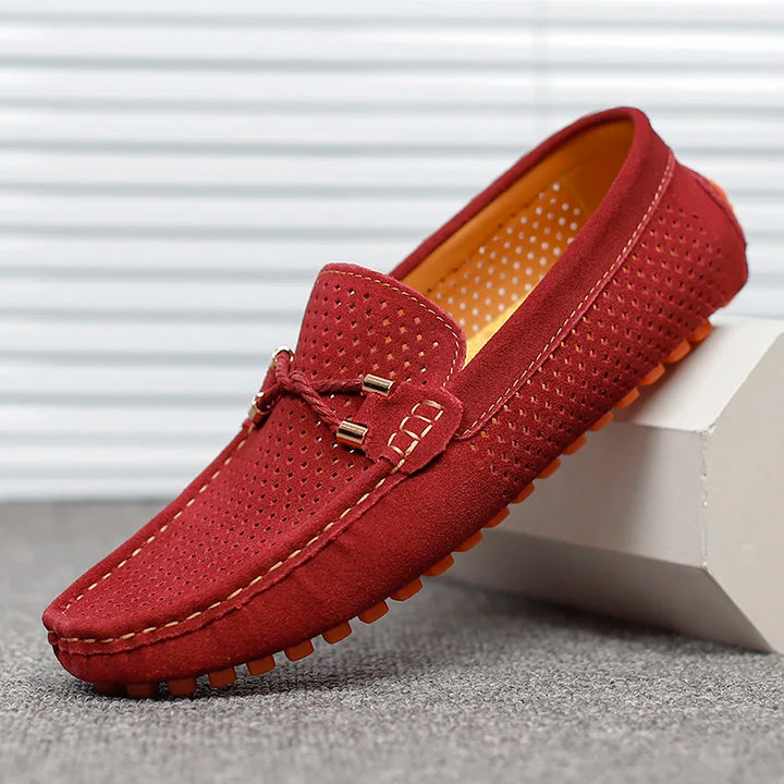 GIANNI PERFOREERITUD NAHKSED LOAFERID