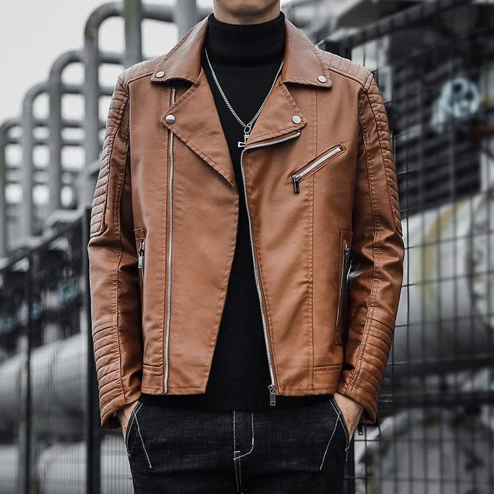 Elegantne nahkjakker lukuga