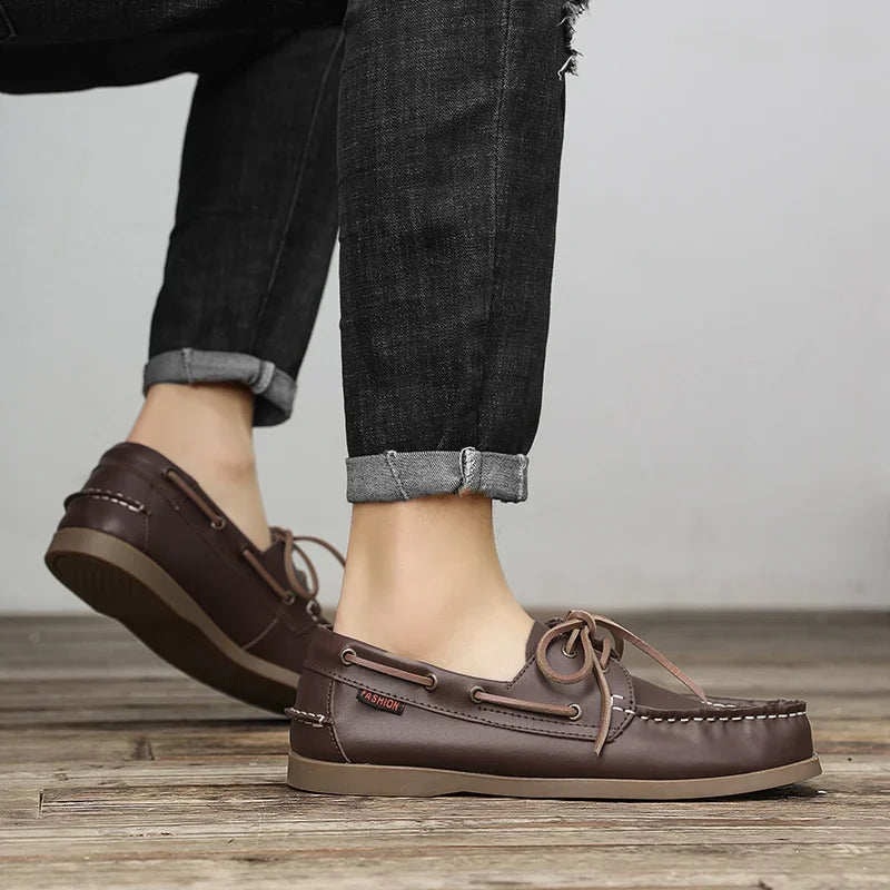 Elegantne nahast loafers