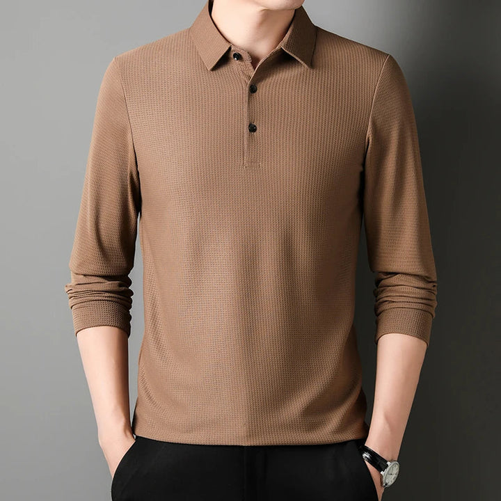 Elegantne polo särk pika varrukaga