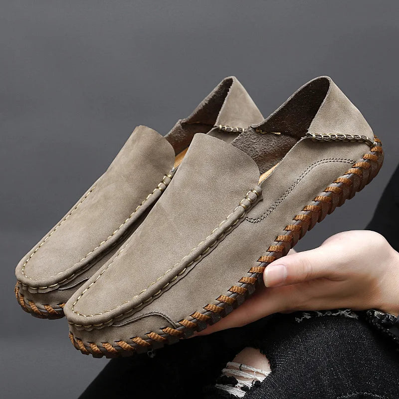 Igapäevased nahast loafers