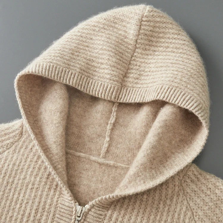 SORRENTO KASHMIIR ZIP HOODIE