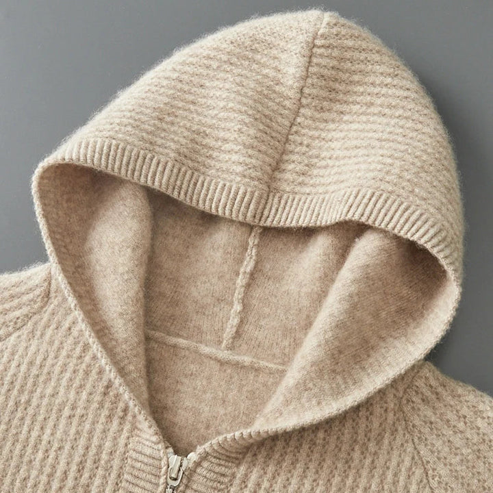SORRENTO KASHMIIR ZIP HOODIE