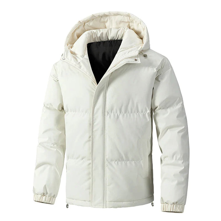 Elegantne parka kapuutsiga