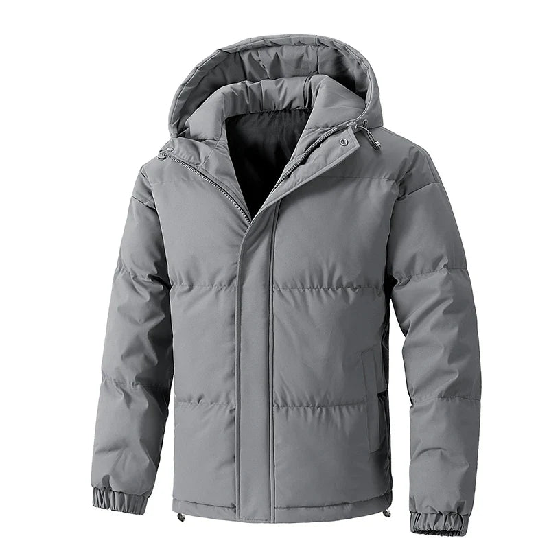 Elegantne parka kapuutsiga