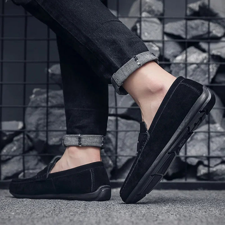 Kerge suède Loafers