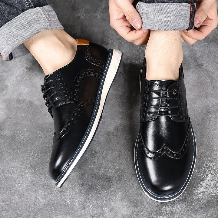 Elegantne nahkne oxfords