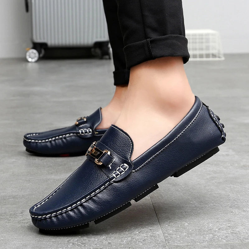 Tõeline nahast Loaferid