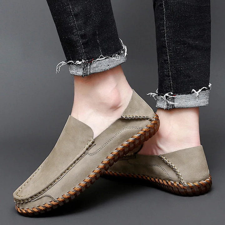 Igapäevased nahast loafers