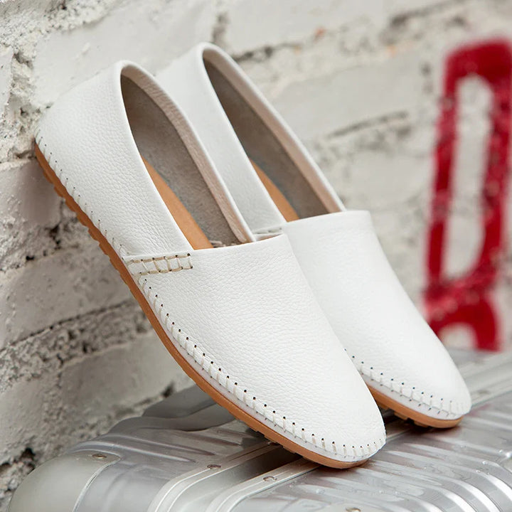 Kerged Nahast Loafers