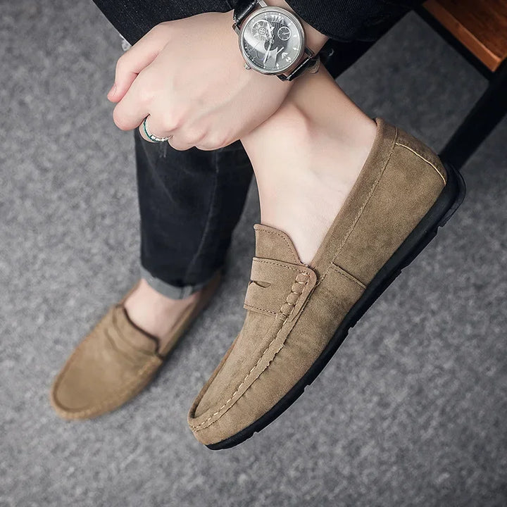 Kerge suède Loafers