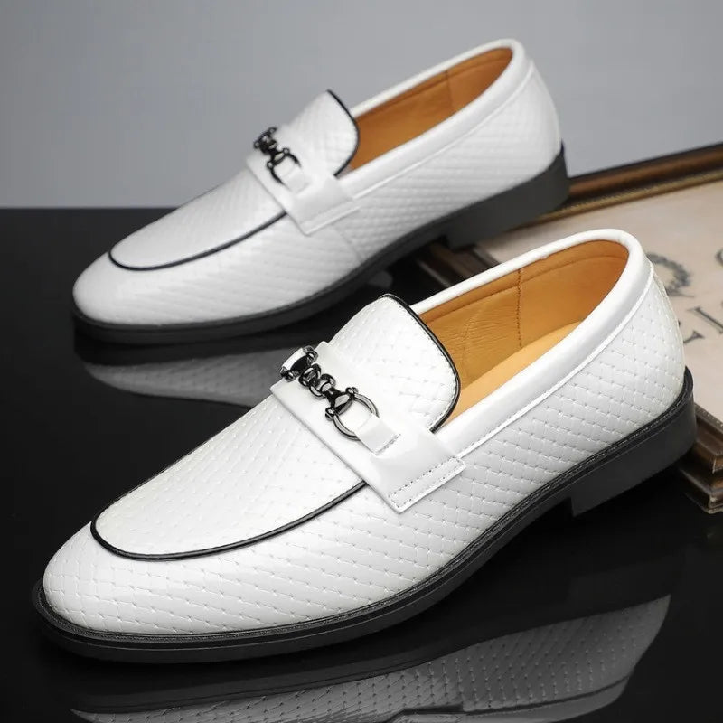 Leren Capri Loafers