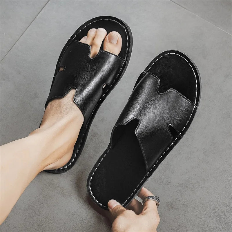 Elegantne Nahast Sandaalid