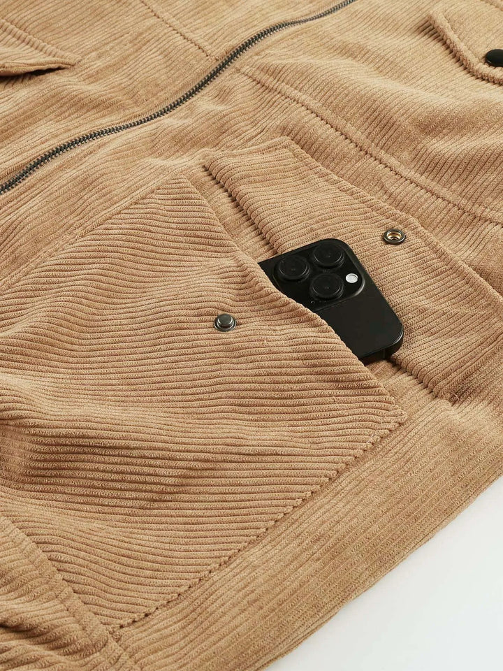 Elegantne Korduroo Jakk