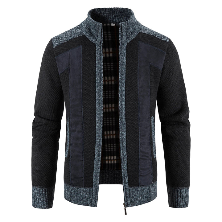 Elegantne kootud vest lukuga
