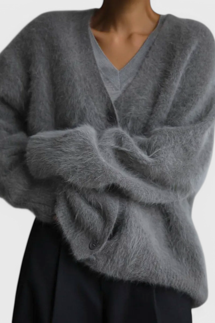 Daniela | Pehme cashmere segu kardigan