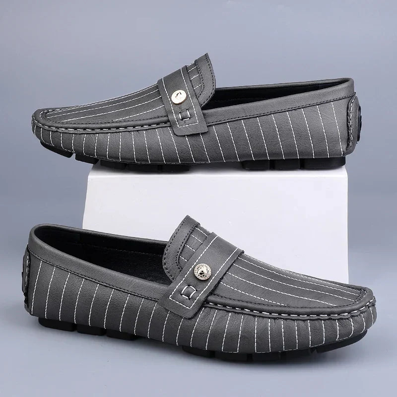 Šikid nahast loafers