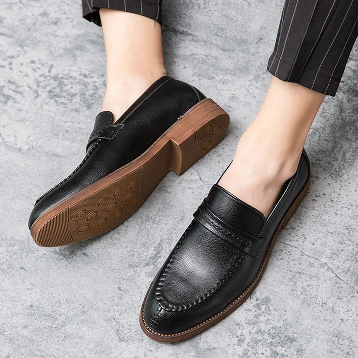 Leren Loafers