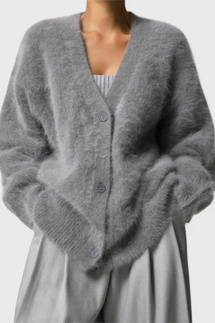 Daniela | Pehme cashmere segu kardigan