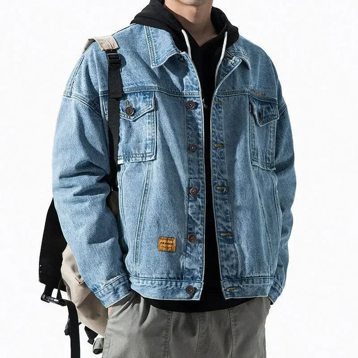 Üks suurus denim jakk