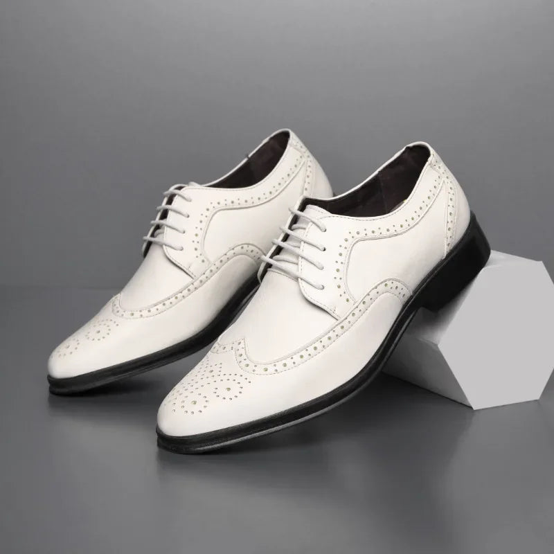 Elegantne nahkne brogue