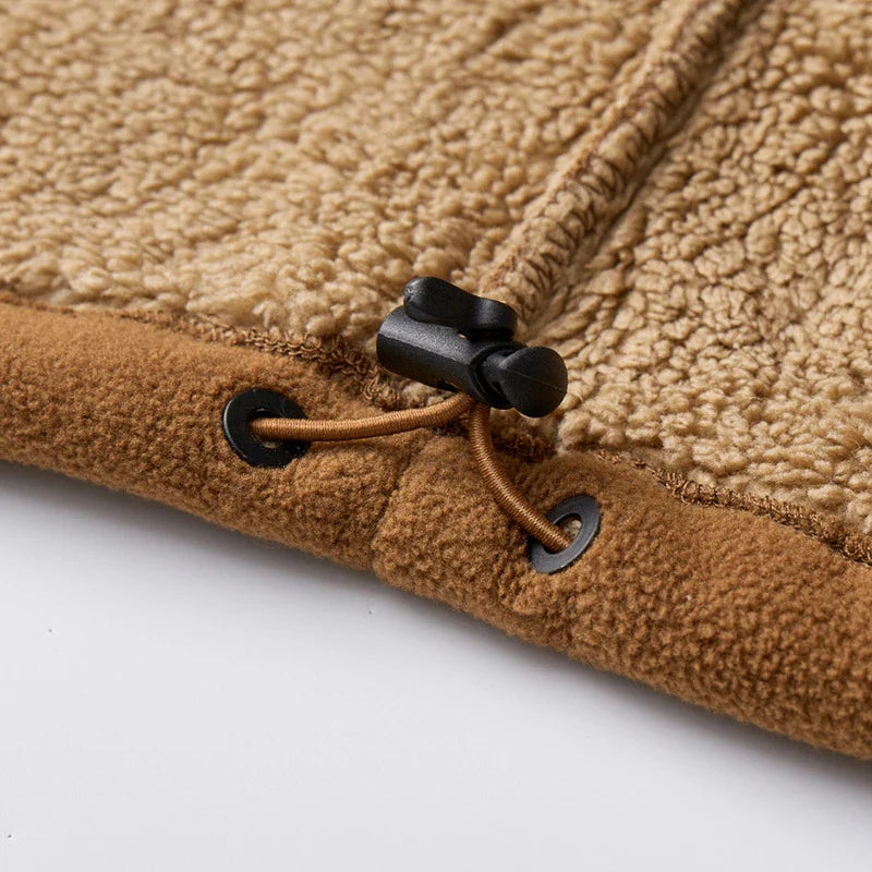 Mugav fleece voodriga jakk