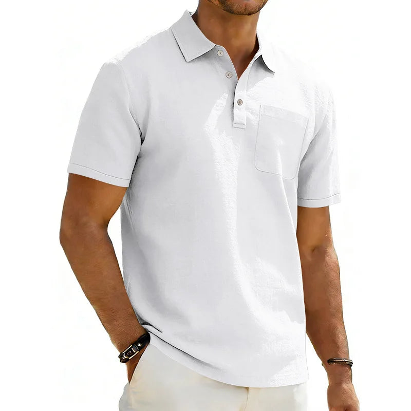 Elegantne meeste polo-särk