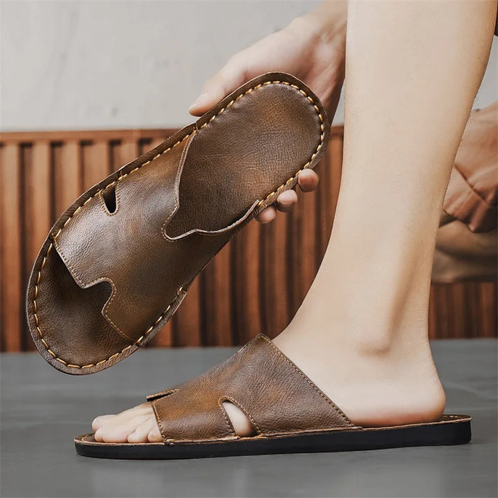 Elegantne Nahast Sandaalid