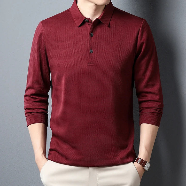 Elegantne polo särk pika varrukaga