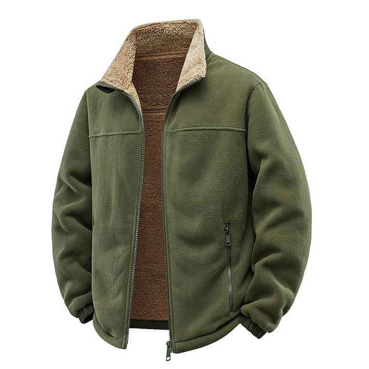 Mugav fleece voodriga jakk