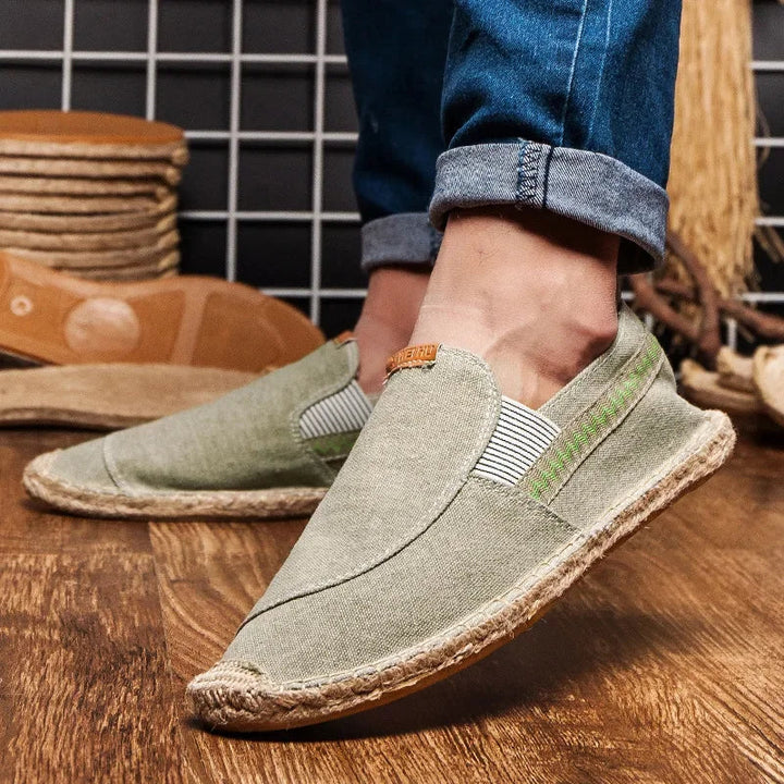 Elegantne linane espadrill
