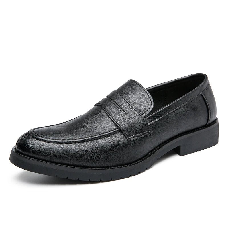 Igapäevased nahast loafers