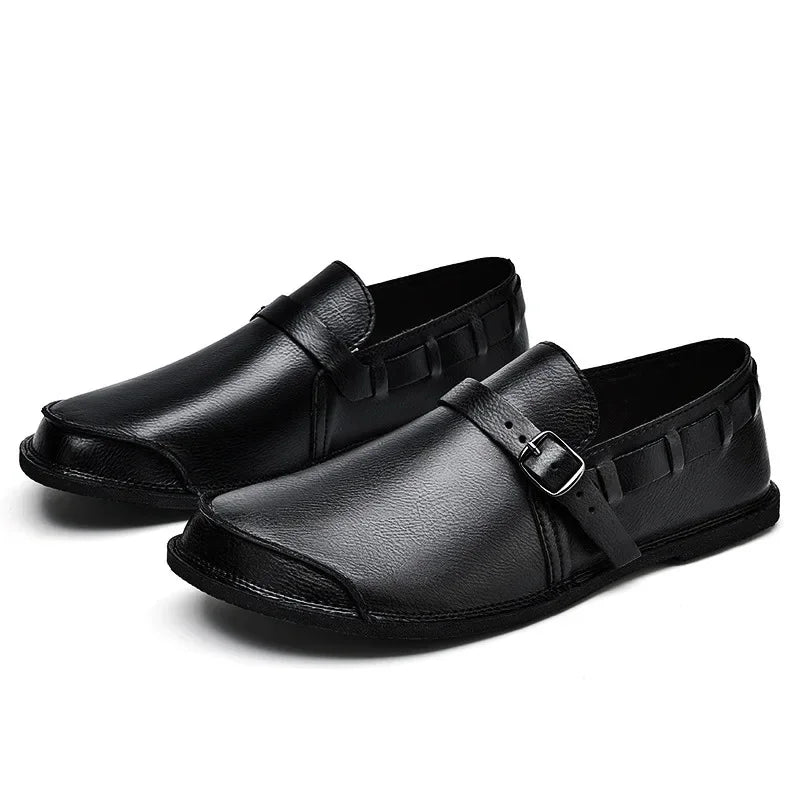 Leren Loafers koos klambriga
