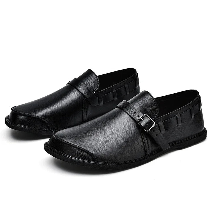 Leren Loafers koos klambriga