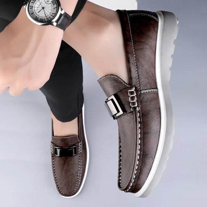 Luksuslikud nahast loafersid