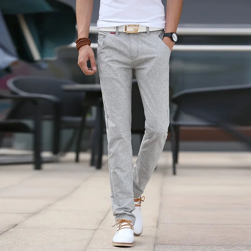 Slim Fit Linane Püks