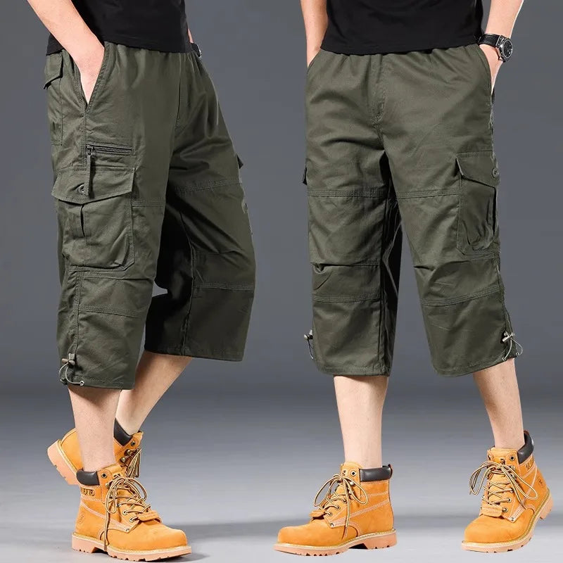 Pikad puuvillased lühikesed püksid