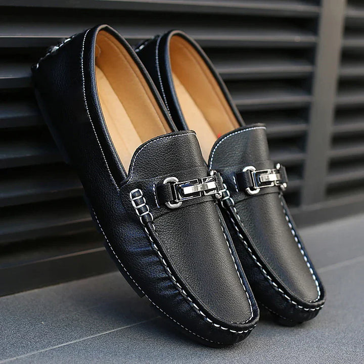 Tõeline nahast Loaferid